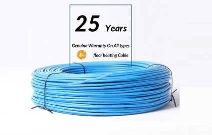 Cáp sưởi nên được định tuyến trong hệ thống sưởi sàn như thế nào?
