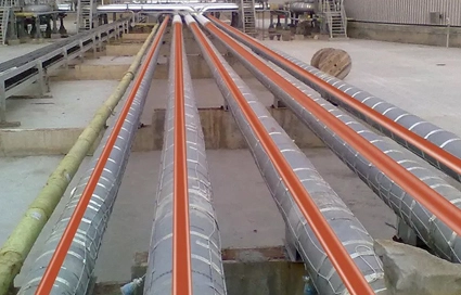 Lắp đặt và cách nhiệt hiệu quả Cáp sưởi để phân phối nhiệt trong đường ống