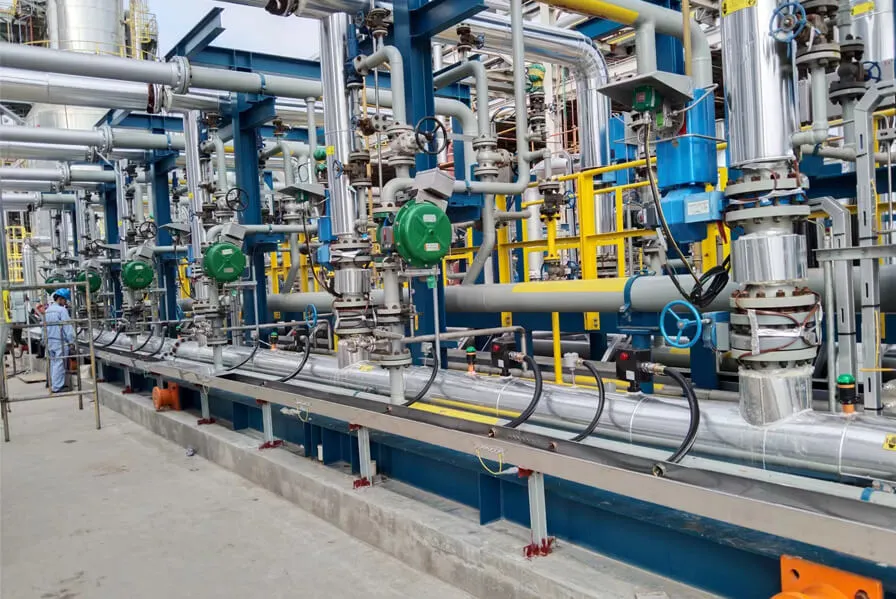 Soda ăn da 300,000 t/Y, các đơn vị công cộng và phụ trợ dự án PVC 400,000 t/Y của cơ sở vật liệu tiên tiến tích hợp hóa học Huayi qinzhou của Công ty TNHH hóa chất clo-kiềm Quảng Tây Huayi